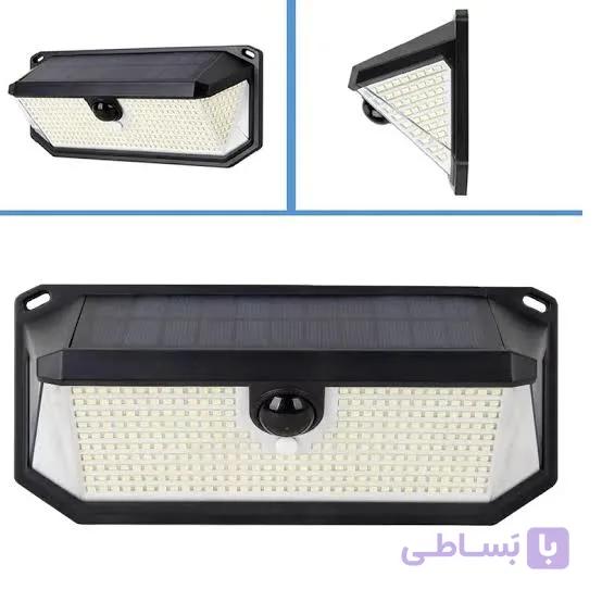 چراغ دیواری خورشیدی مودی مدل IR-MD7110-P ضد آب