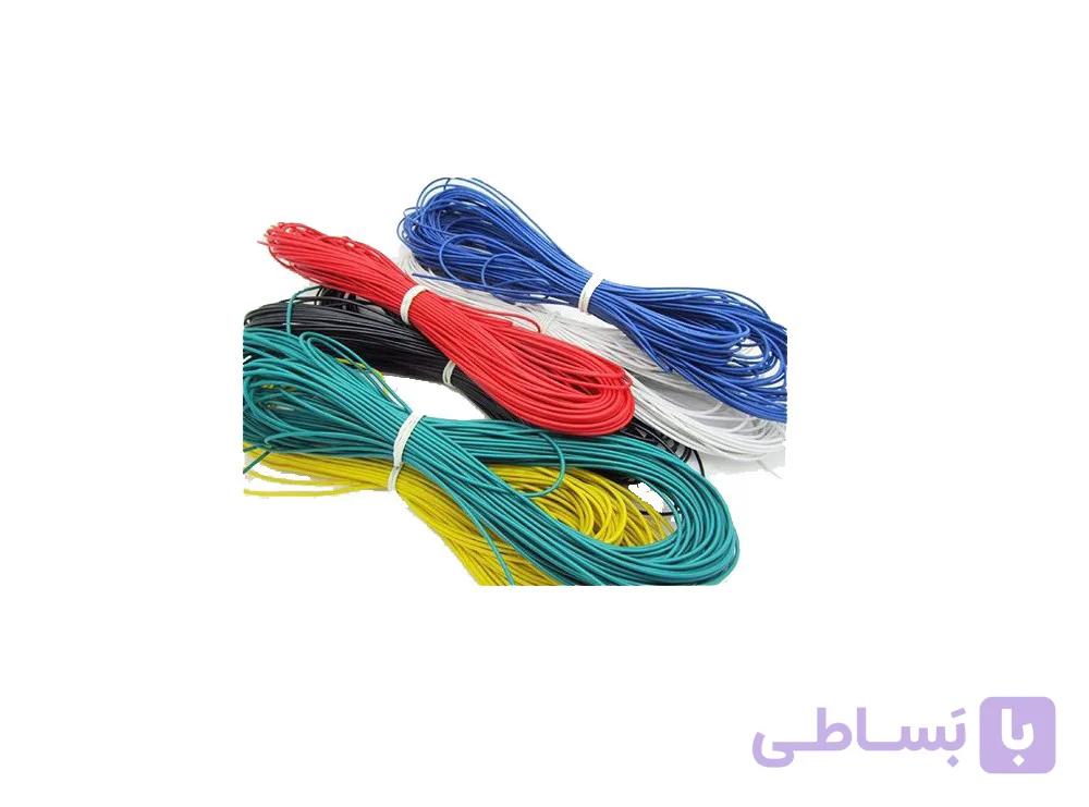 سیم افشان نازک- سبز- 10 متری