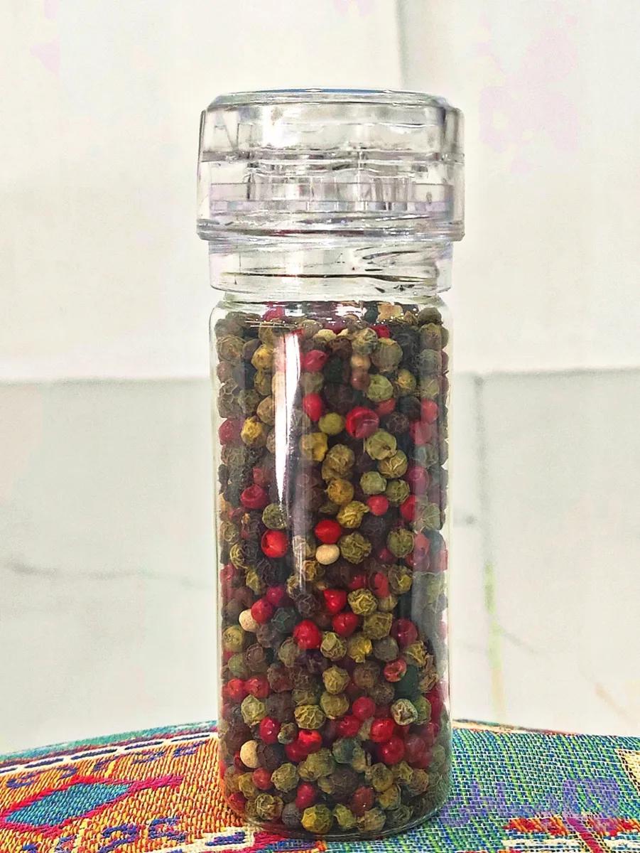 میکس فلفل رنگی(چهار رنگ)+فلفلساب(گریندر)