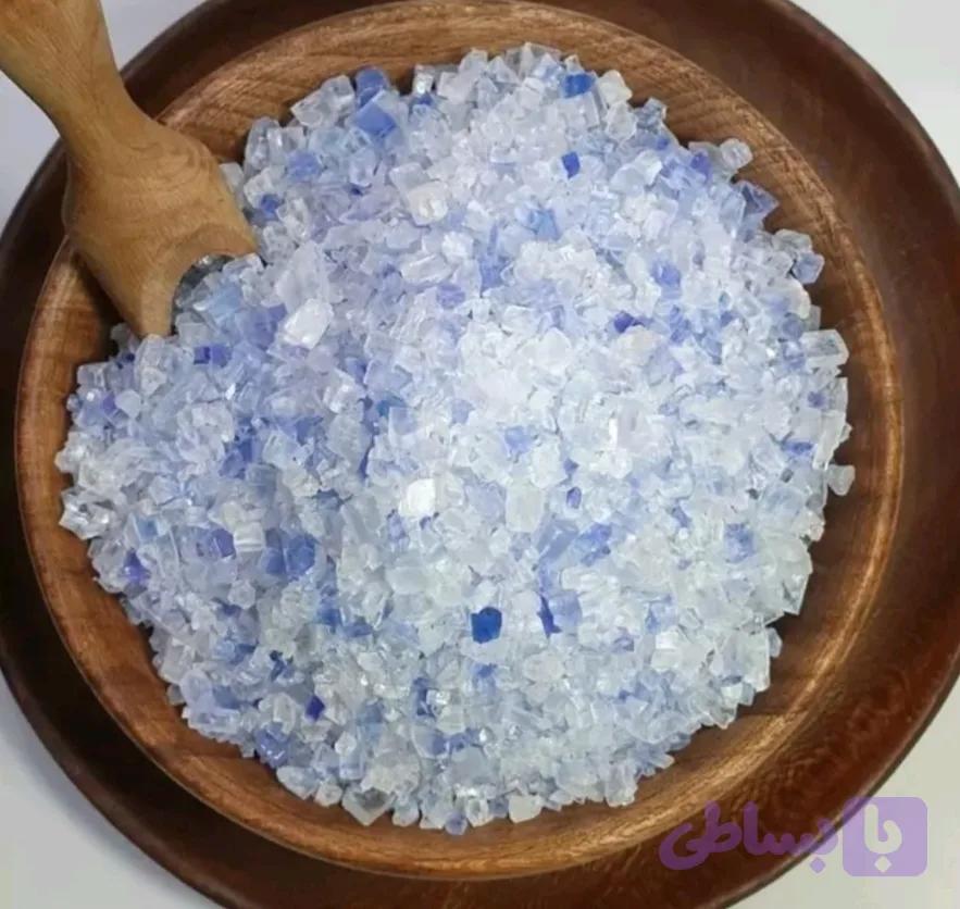 نمک آبی کریستال گرمسار سایز گرانول نخودی (نمکسابی)