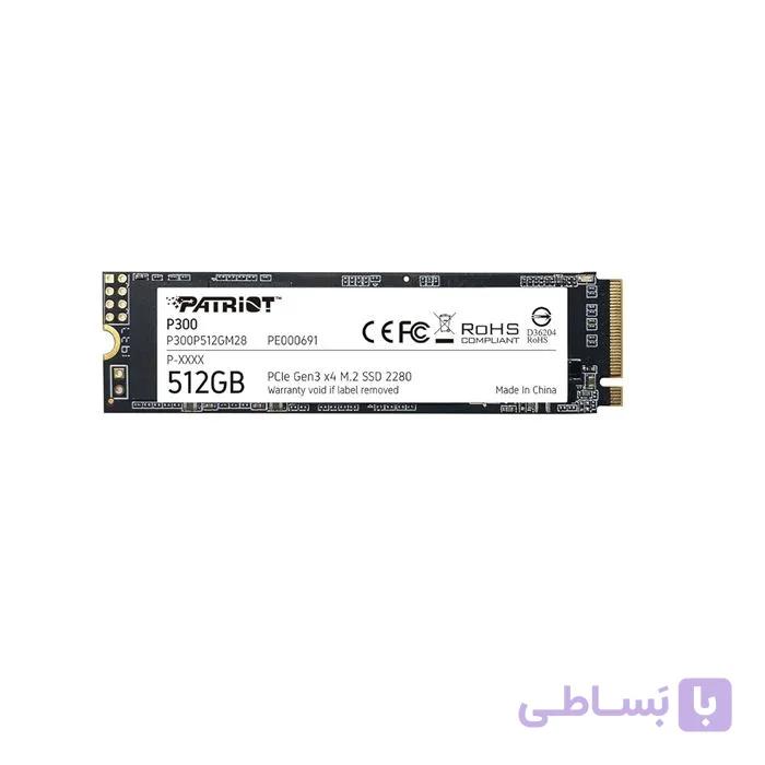 ssd patriot P300 500GB nvme — تصویر 1