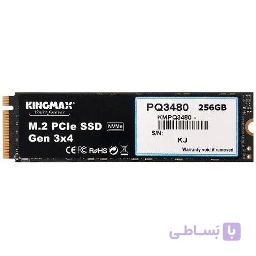 حافظه اس اس دی کینگ مکس ظرفیت 256 گیگابایت مدل PQ3480 M.2 2280 NVMe