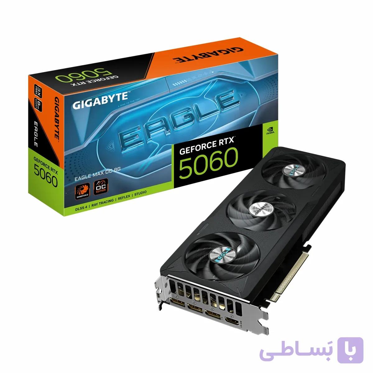 کارت گرافیک GIGABYTE RTX 5060 Eagle MAX OC 8G — تصویر 1