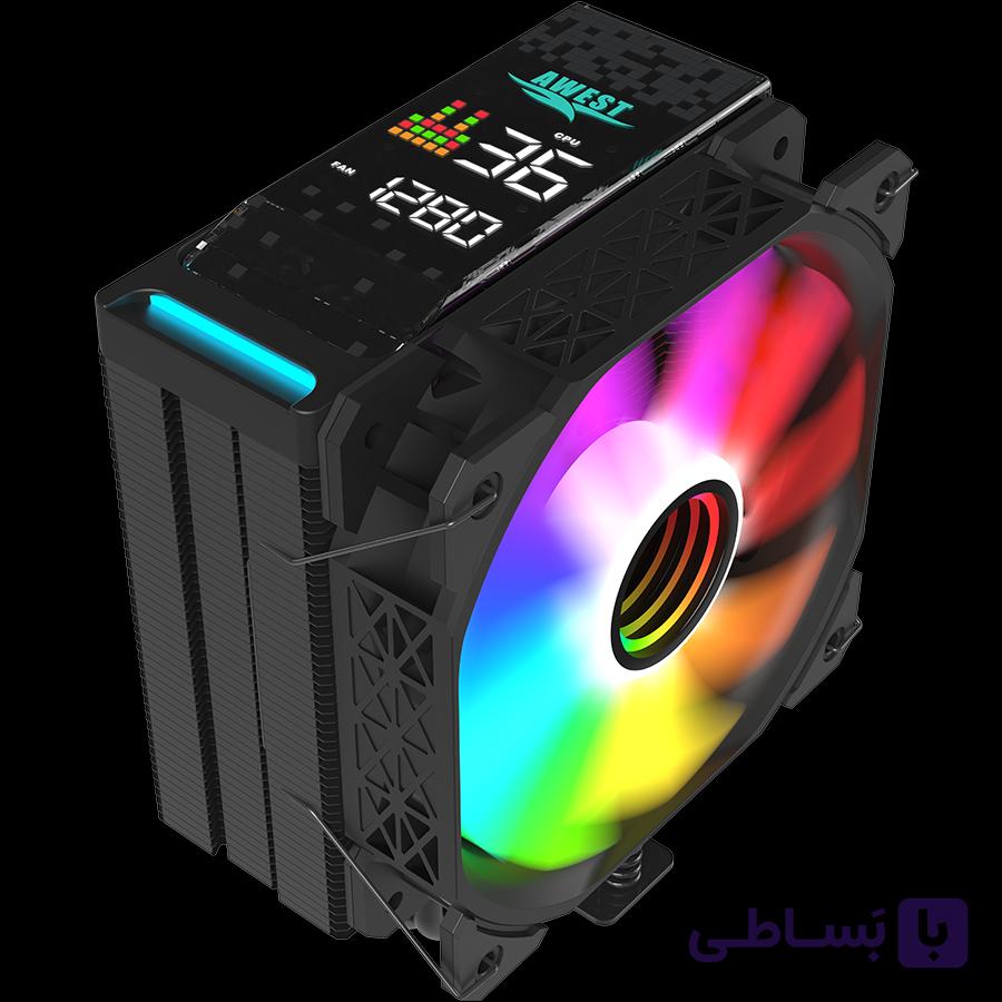 خنک کننده پردازنده اوست GT-AV1204T ARGB — تصویر 1
