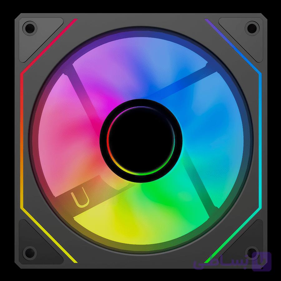 فن کیس اوست AVI-120RB ARGB — تصویر 1