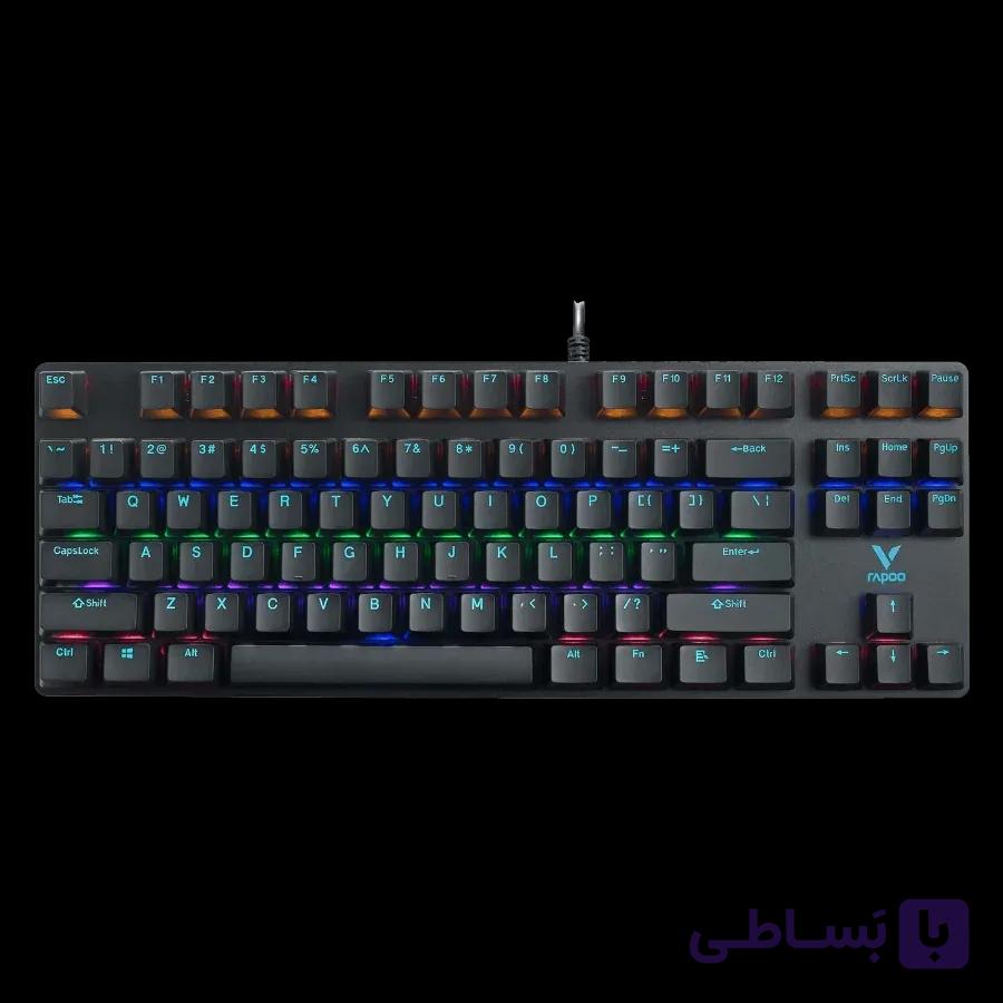 کیبورد گیمینگ رپو v500pro-87 — تصویر 1