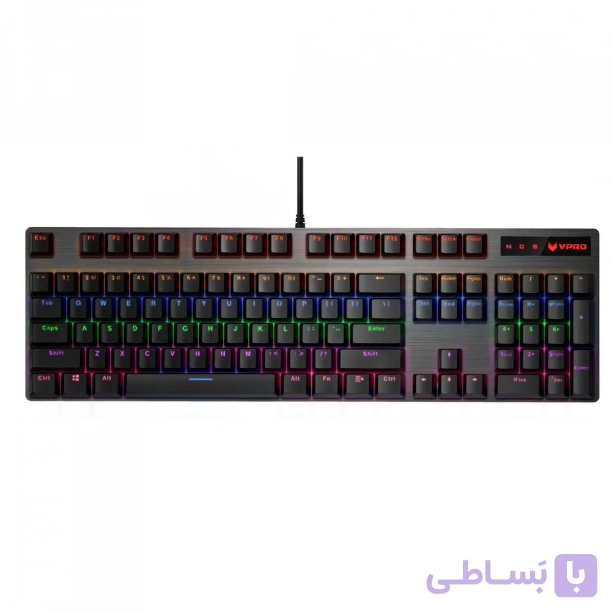 کیبورد گیمینگ رپو مدل V500 Pro Mechanical — تصویر 1