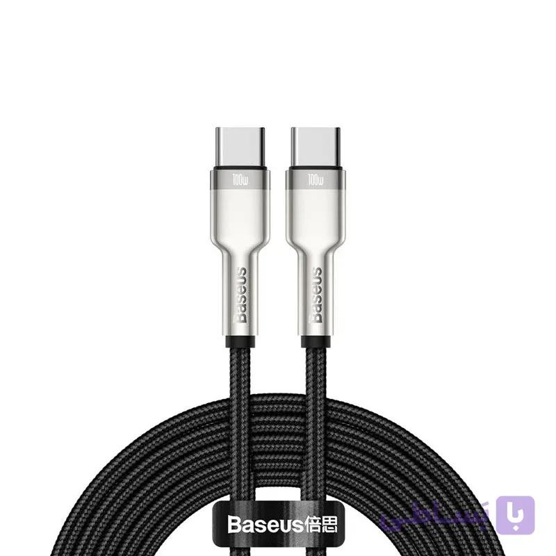کابل USB-C to USB-C بیسوس Baseus Cafule Metal CATJK-D01 — تصویر 1