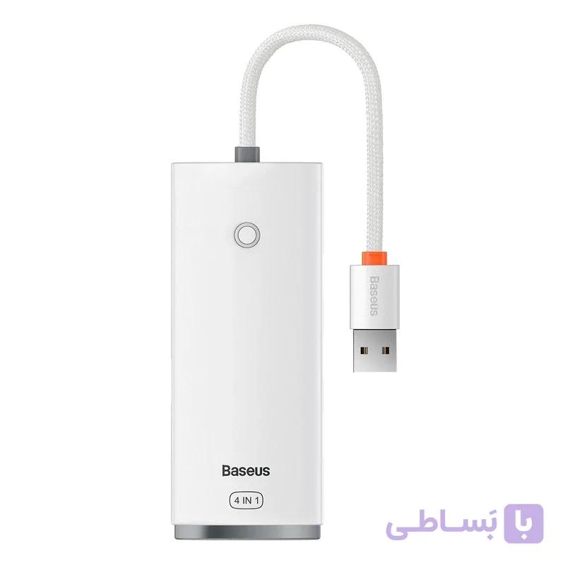 هاب 4 پورت USB-A بیسوس Baseus Lite Series WKQX030002 — تصویر 1