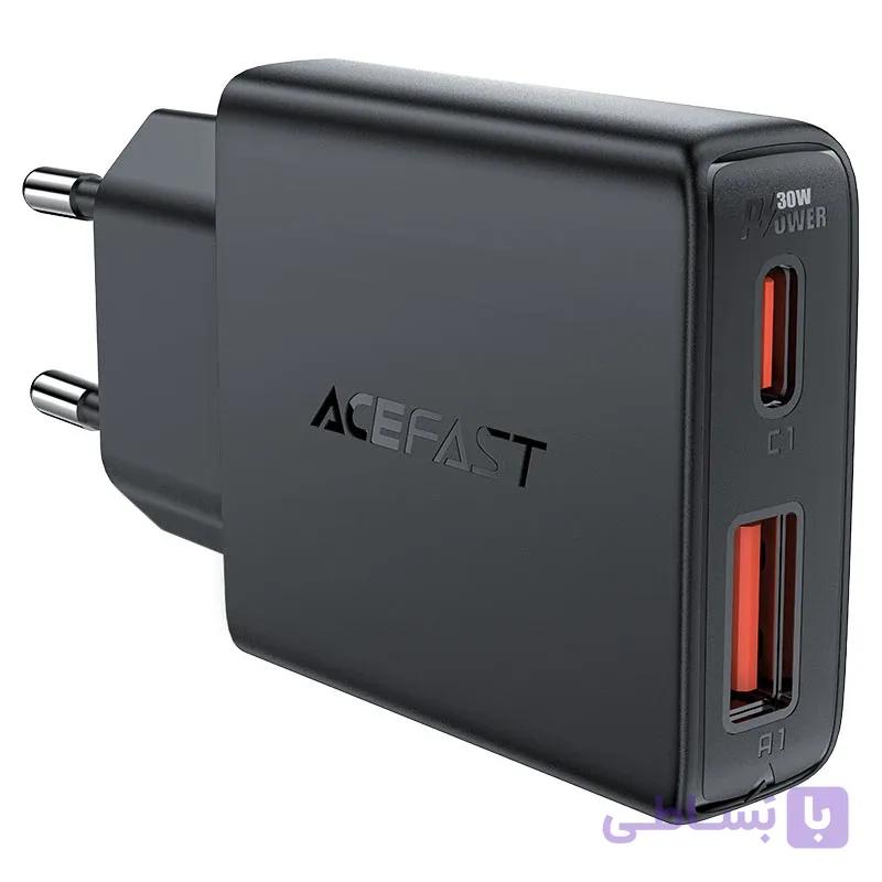 شارژر دیواری 30 وات ایس‌فست ACEFAST GaN A69 — تصویر 1