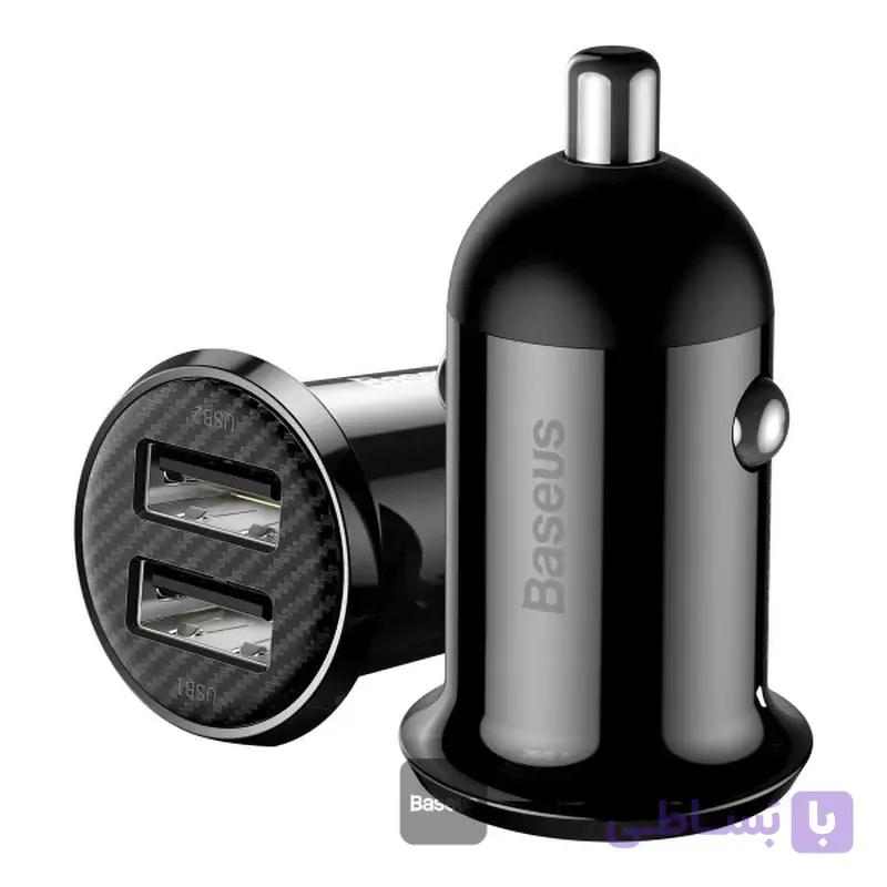 شارژر فندکی بیسوس Baseus Grain Pro CCALLP 24W — تصویر 1