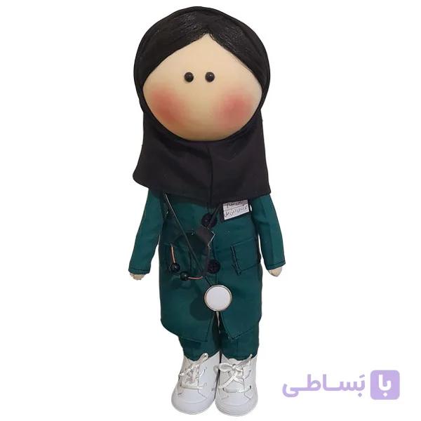 عروسک مدل روسی طرح دختر کد dg-012 ارتفاع ۳۰ سانتی متر