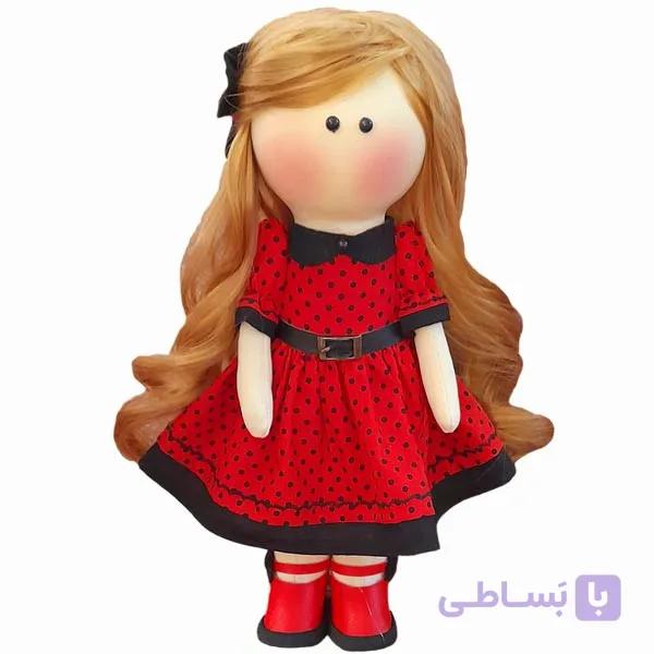 عروسک روسی مدل دختر مو طلایی ارتفاع ۳۰ سانتیمتر