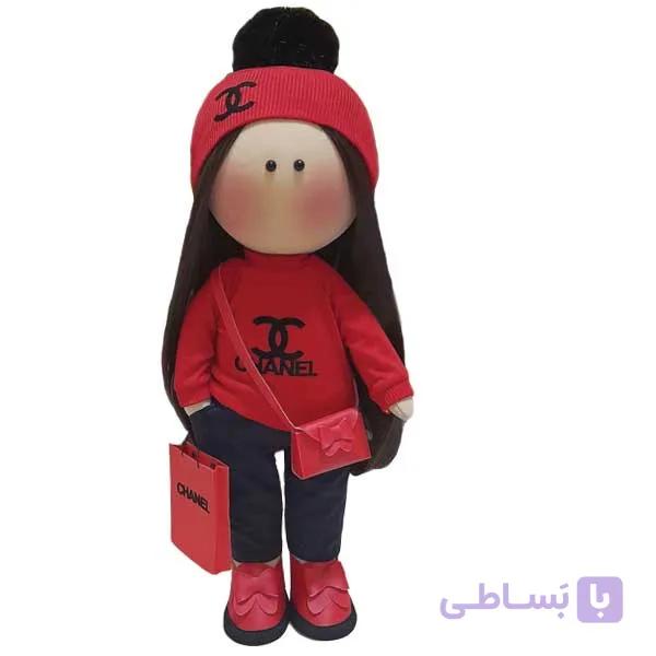 عروسک مدل روسی طرح دختر کد dg-008-1 ارتفاع ۳۰ سانتی متر
