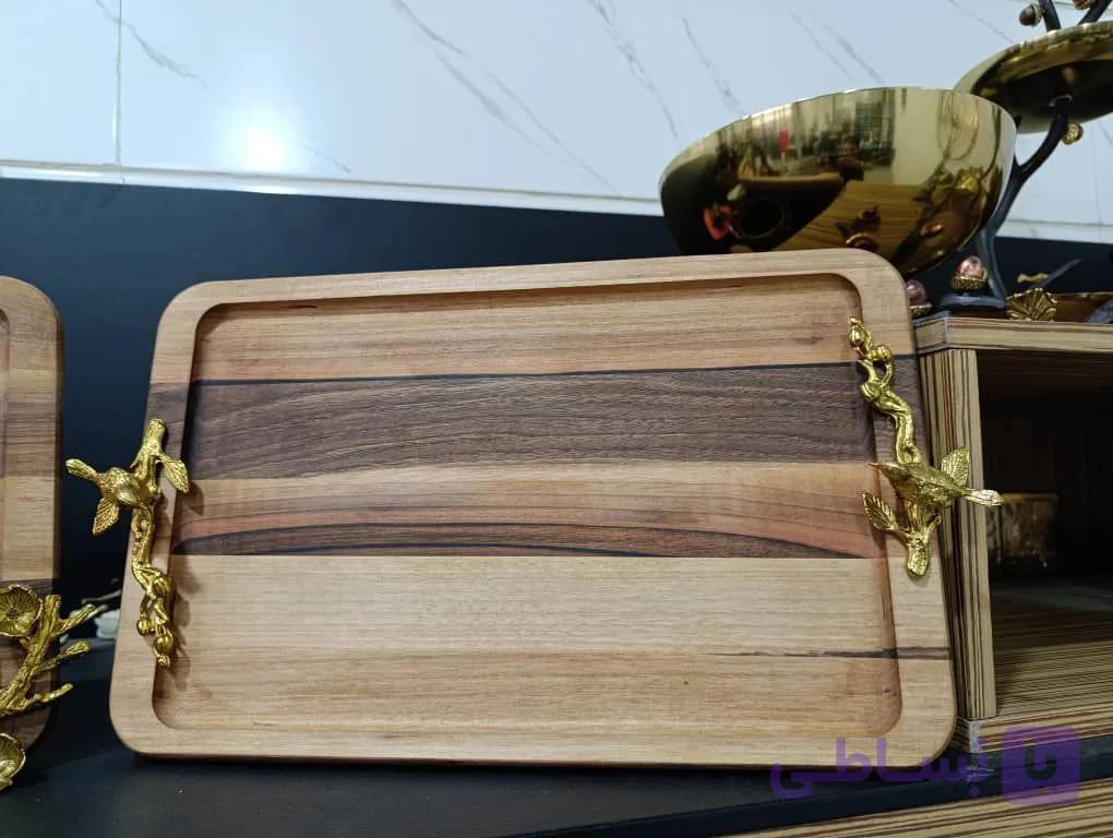 سینی چوبی گنجشک آنیل