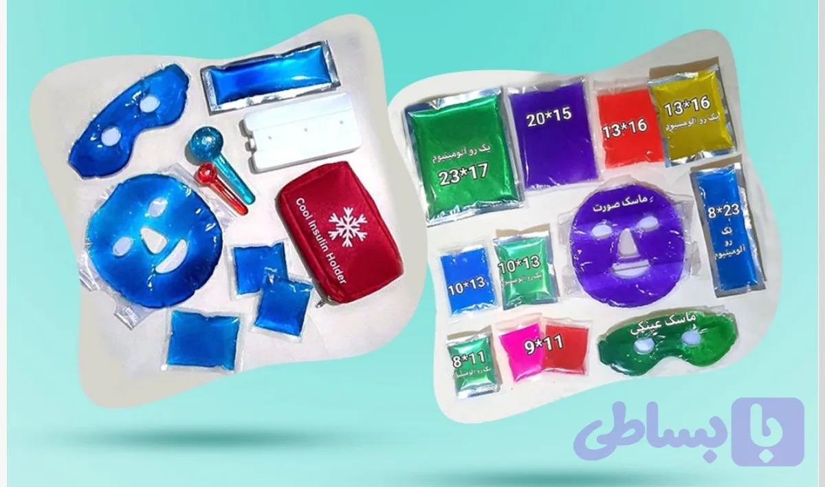 کاور یخ (آیس پک) کمپرس سرد و گرم