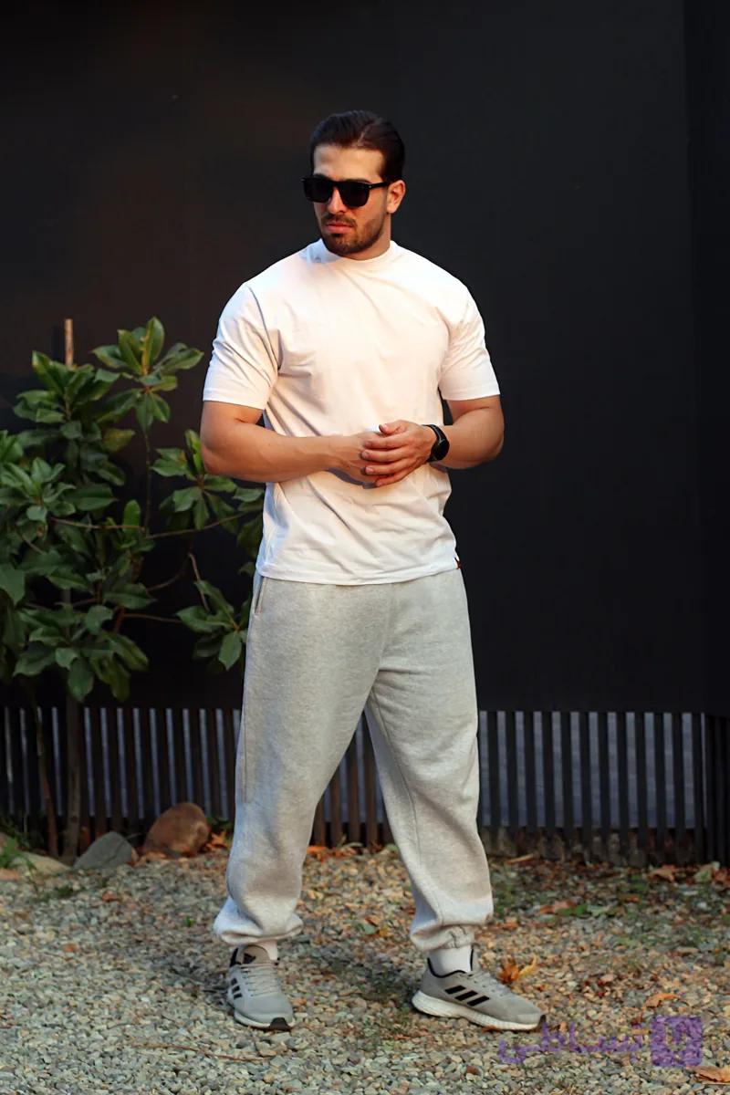 تیشرت BASIC WHITE F2 — تصویر 1