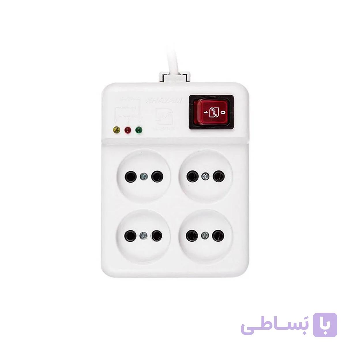 محافظ ولتاژ کامپیوتر و صوتی و تصویری خیام با محافظ کودک