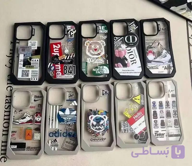 پک 25 عددی قاب طرحدار آیفون LINDVED iPhone