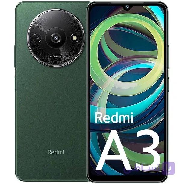 گوشی موبایل شیائومی Redmi A3 دو سیم کارت ظرفیت 128 گیگابایت و رم 4 گیگابایتXiaomi Redmi A3 Dual SIM 128GB And 4GB RAM Mobile Phone