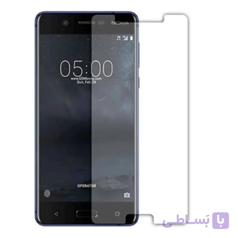 گلس محافظ صفحه نمایش شیشه ای نوکیا Nokia 5Tempered Glass Screen Protector For Nokia 5