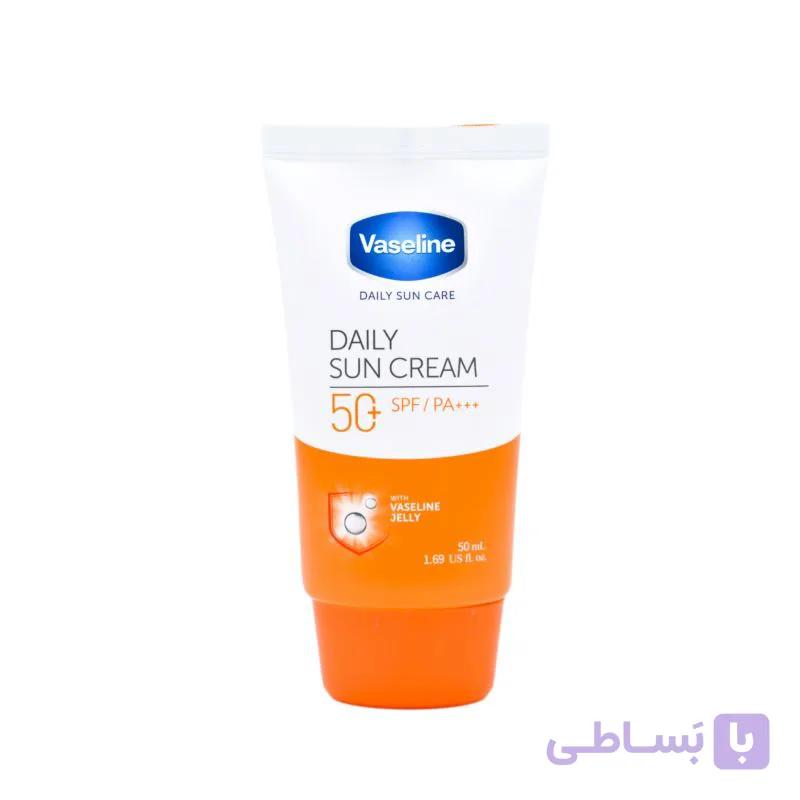 ضدآفتاب بی‌رنگ وازلین | SPF50+ | محافظت بالا و بافت سبک 5148 — تصویر 1