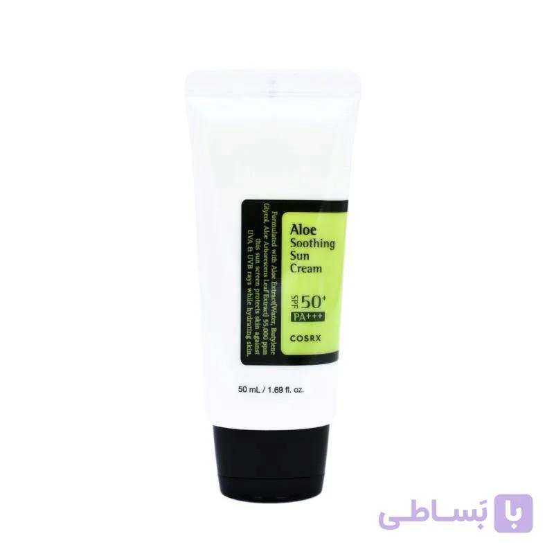 ضدآفتاب کوزارکس COSRX مدل Aloe Soothing Sun Cream | آبرسان و تسکین‌دهنده پوست 5137 — تصویر 1