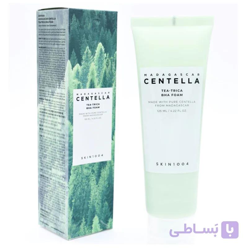 فوم شستشو صورت سنتلا Centella مدل چای سبز | پاک‌کننده و طراوت‌بخش پوست 5165 — تصویر 1