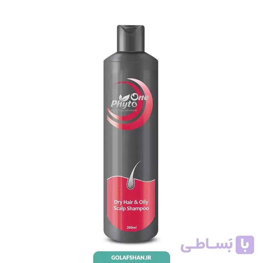 شامپو موهای خشک و کف سر چرب فیتو وان — تصویر 1