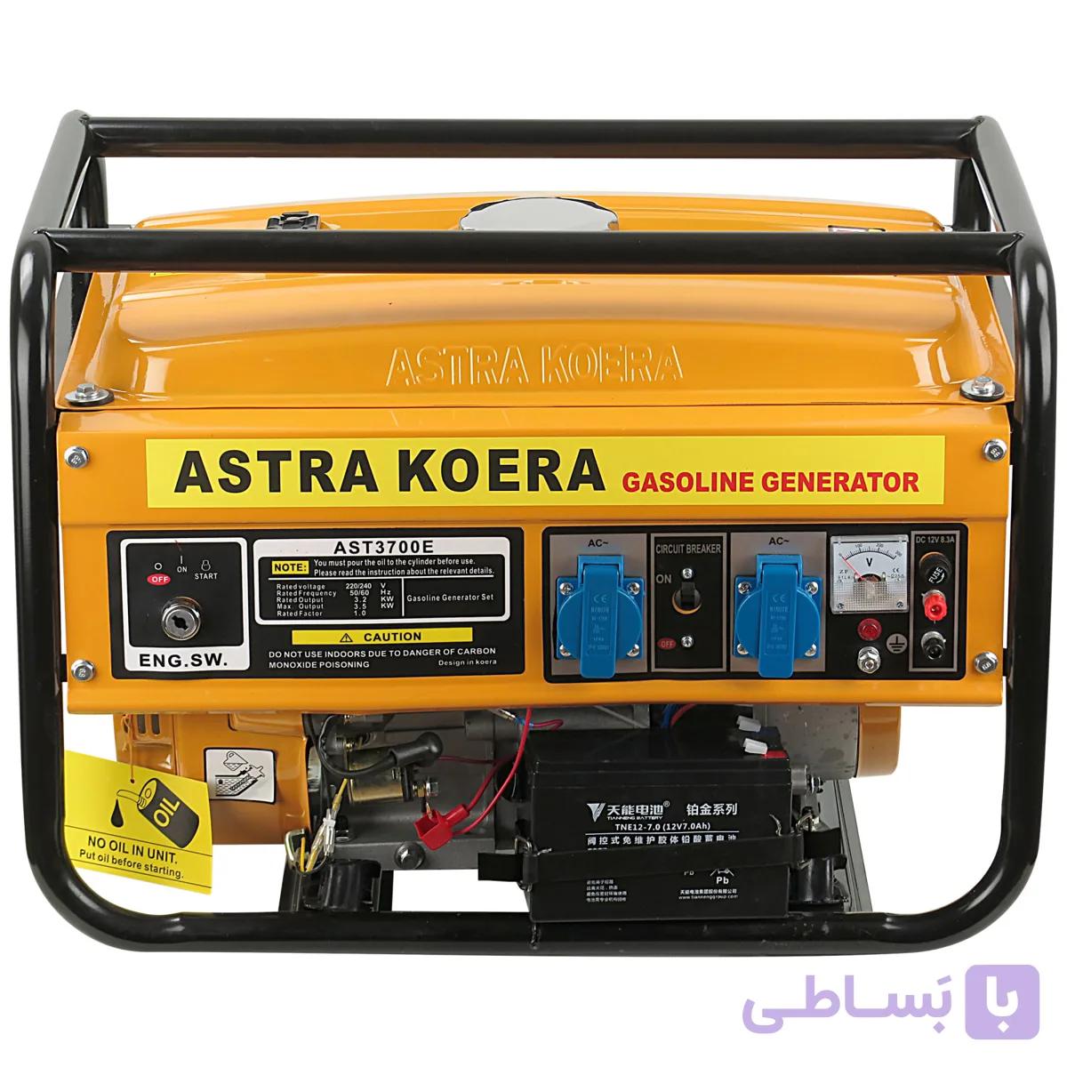موتوربرق استرا 3/5کیلووات بنزینی مدل AST3700