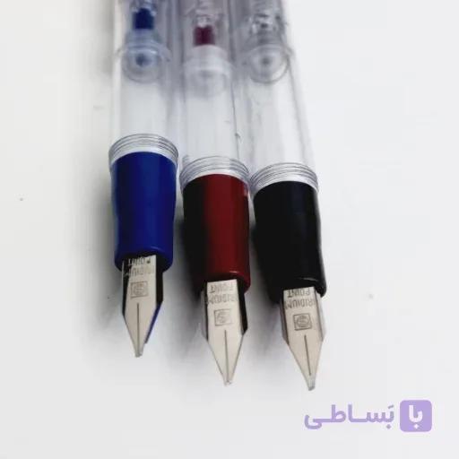خودنویس خطاطی سرکج دلار/پمپی