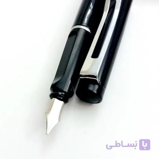 خودنویس سرکج E5 بدنه‌ فلزی /پمپی