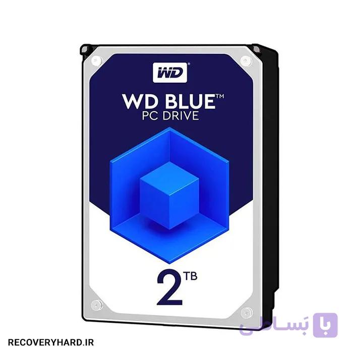 هارد دیسک اینترنال 3.5 اینچ وسترن دیجیتال مدل BLUE ظرفیت 2 ترابایت — تصویر 1