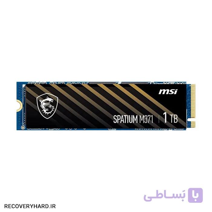 اس اس دی اینترنال MSI مدل SPATIUM M371 M2 ظرفیت 1 ترابایت — تصویر 1