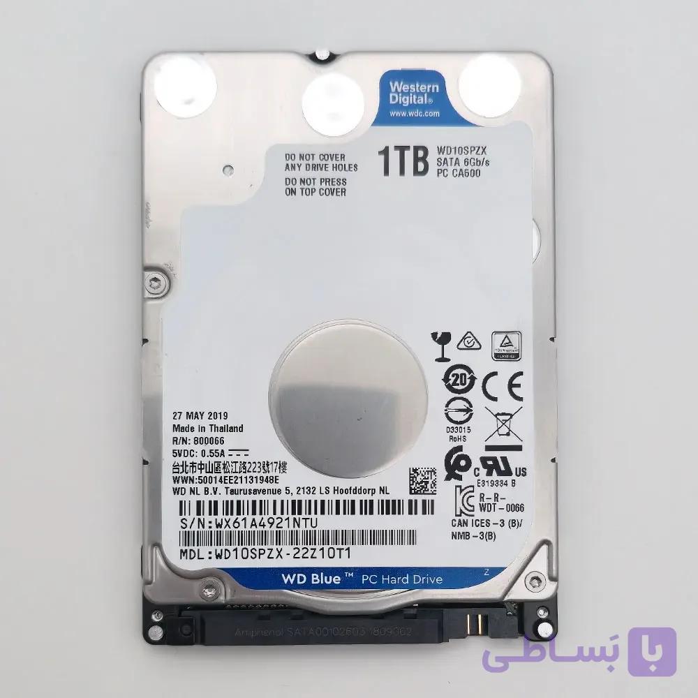 هارد دیسک اینترنال 2.5 اینچ وسترن دیجیتال ظرفیت 1 ترابایت — تصویر 1