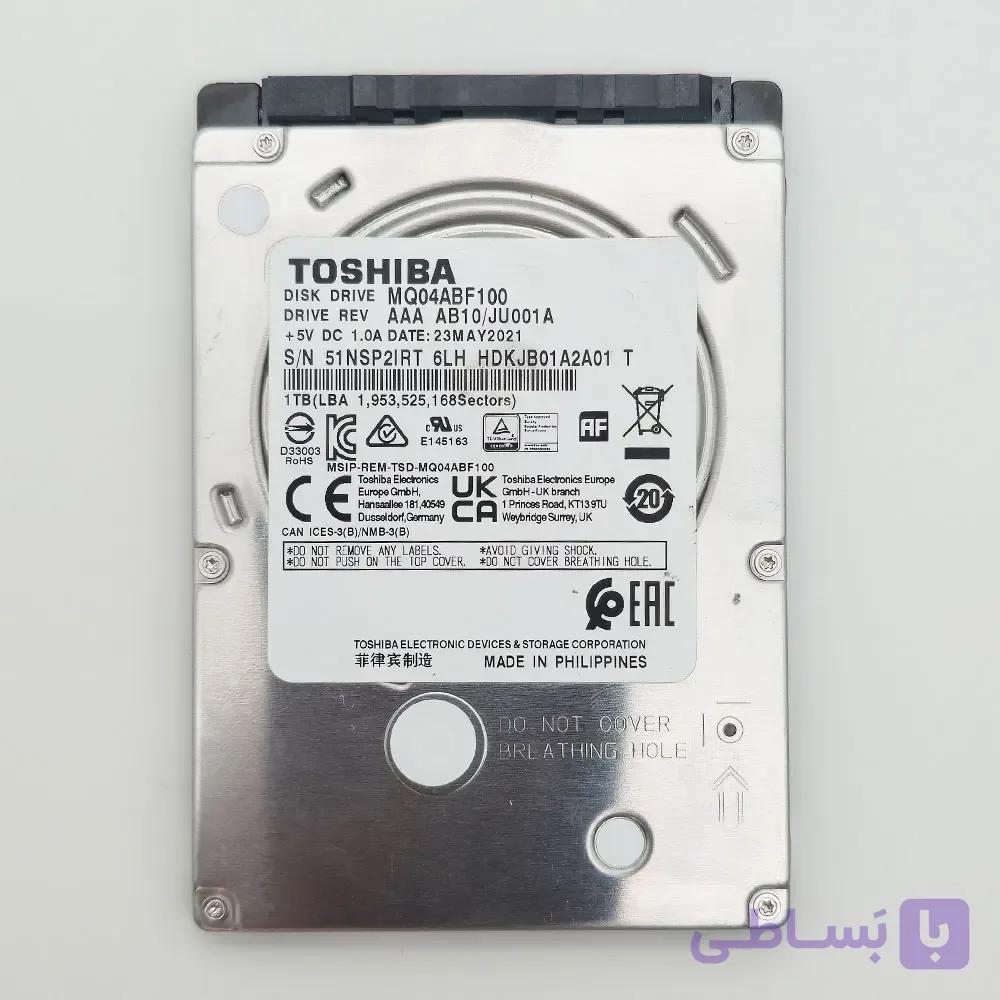 هارد دیسک اینترنال 2.5 اینچ توشیبا ظرفیت 1 ترابایت — تصویر 1