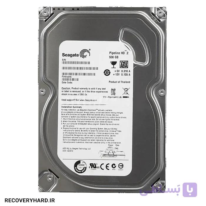 هارد دیسک اینترنال 3.5 اینچ SATA سیگیت ظرفیت 500 گیگابایت — تصویر 1
