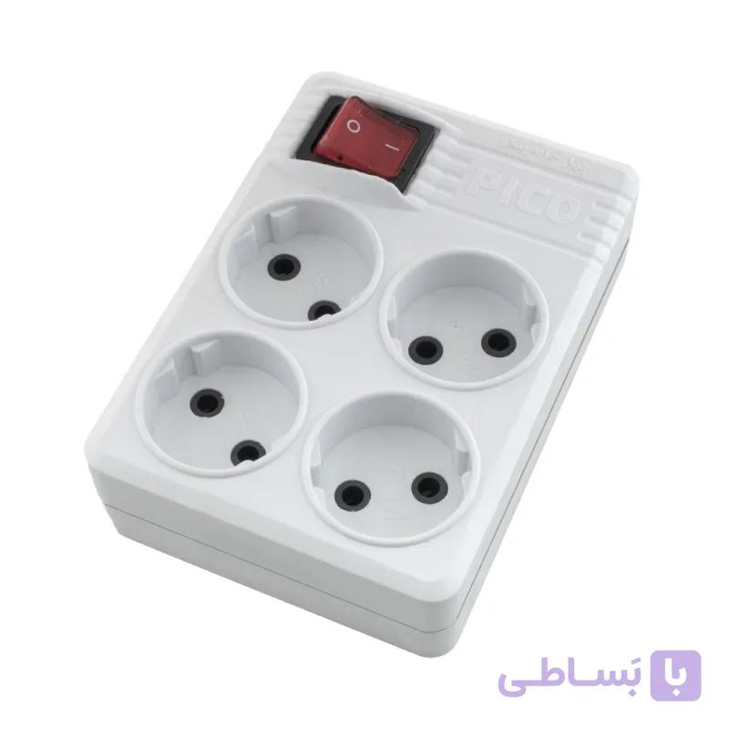 قاب پلاستیکی برق 4 خانه