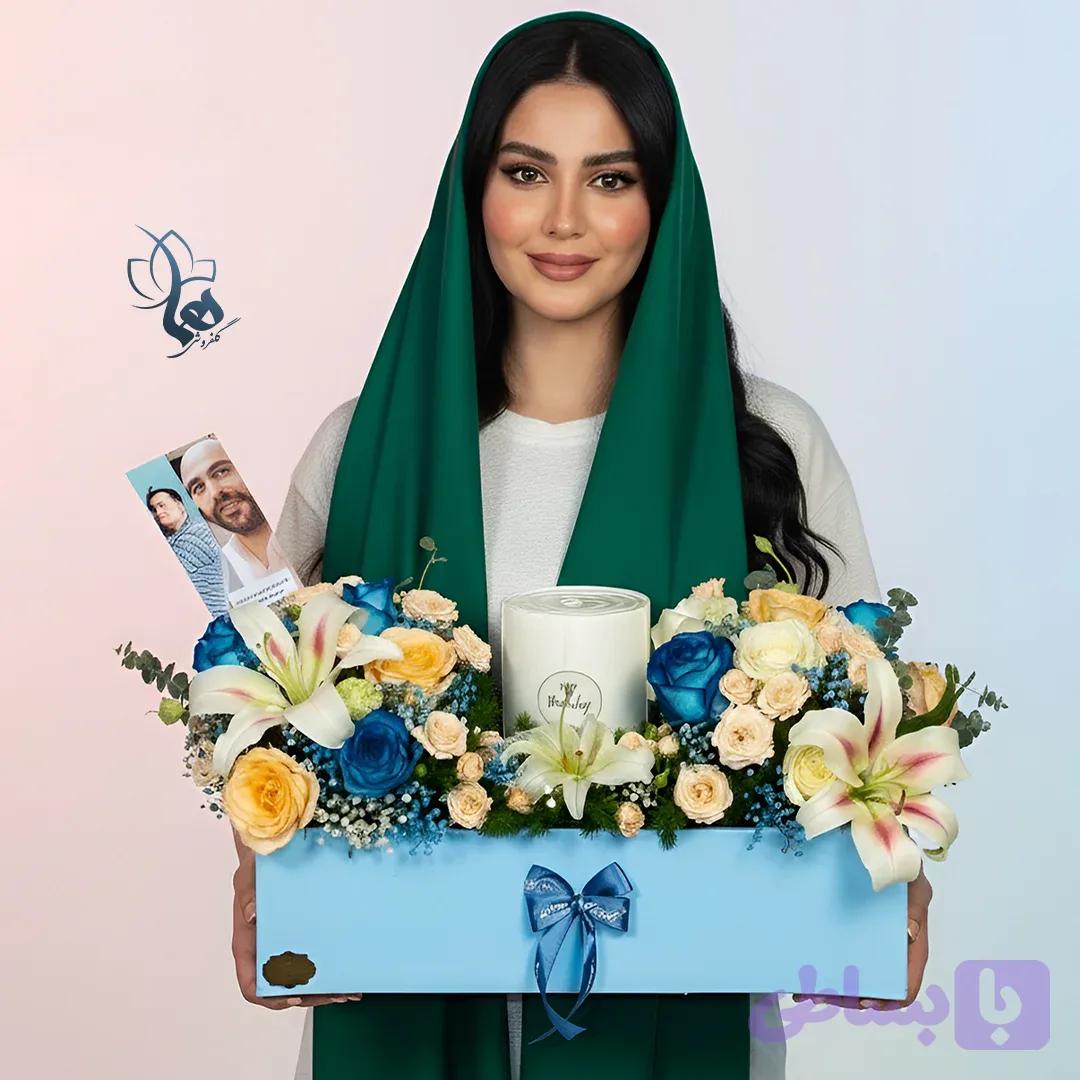 باکس گل و کیک بهرام