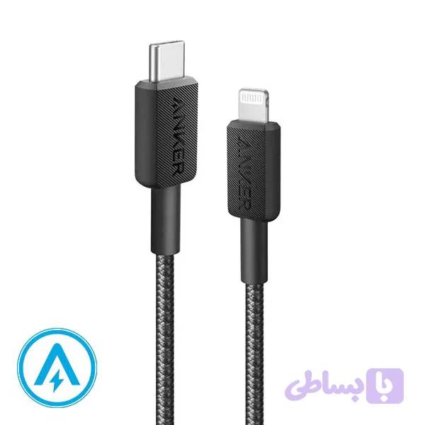 کابل USB-C به Lightning انکر مدل Anker A81B6
