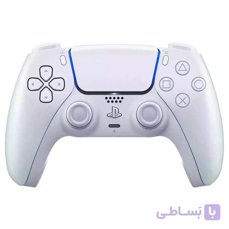 دسته بازی PS5 Dual Sense آکبند مدل chroma Pearl — تصویر 1