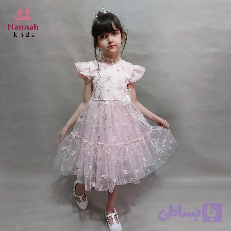 پیراهن دخترانه لیندا — تصویر 1