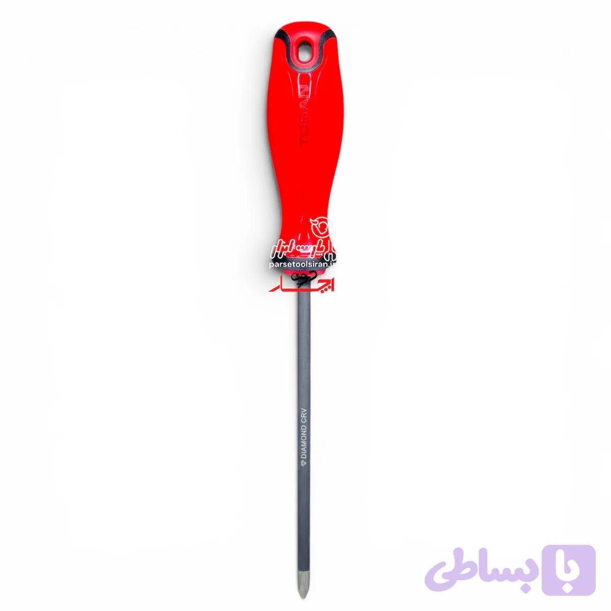 پیچ گوشتی 6*150 دیاموند توسن چهارسو — تصویر 1