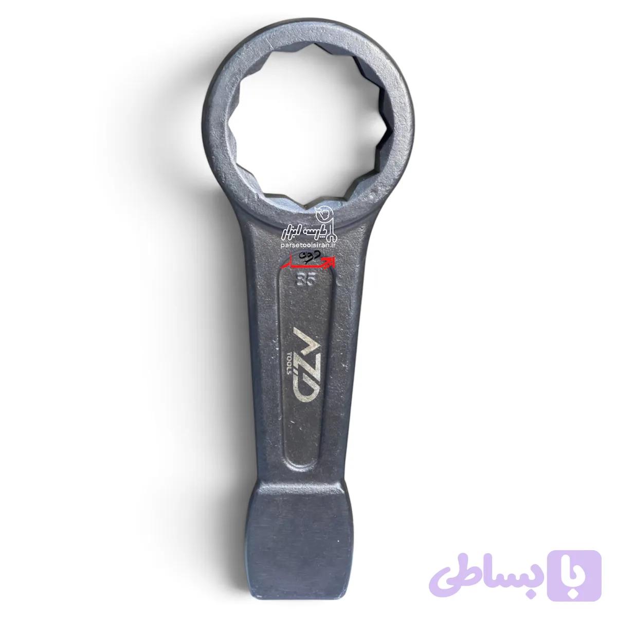 آچار چکش خور رینگی AZD شماره 85 — تصویر 1