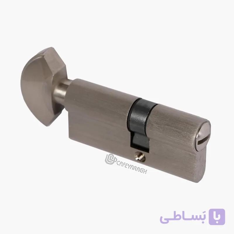 سیلندر قفل درب 7 سانت سرویس قابلمه کروم — تصویر 1