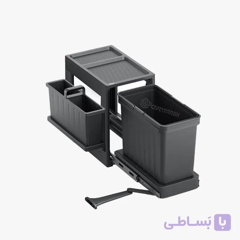 سطل زباله لولایی ملونی Auto Bin 9242