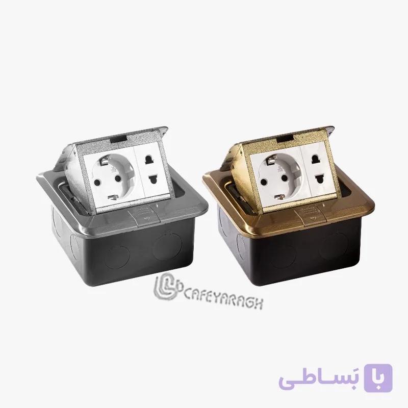 پریز برق زمینی ملونی مدل 10112 — تصویر 1