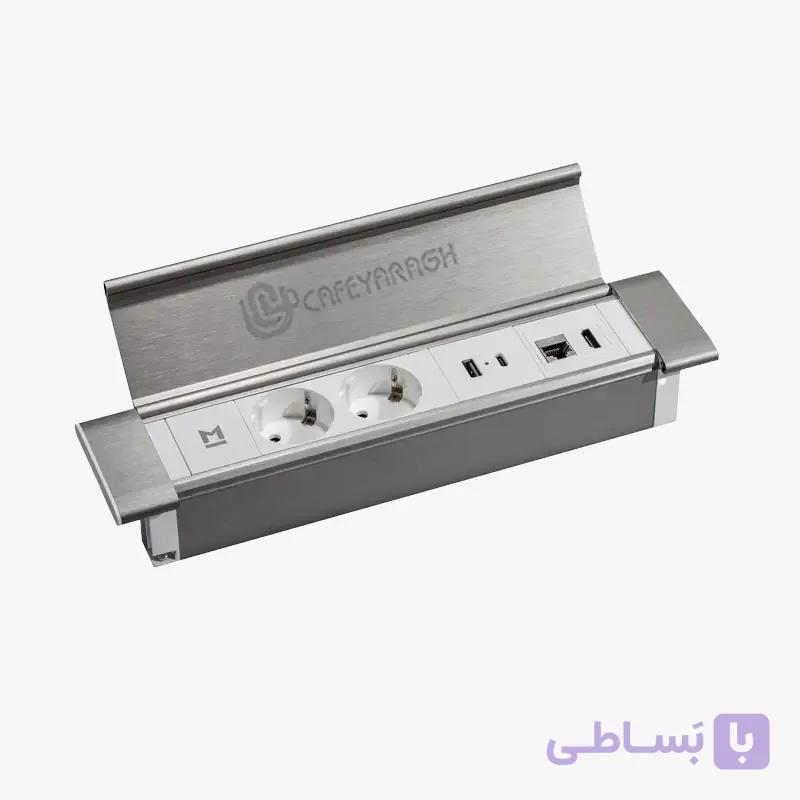 پریز توکار کابینتی ملونی مدل 10098 — تصویر 1