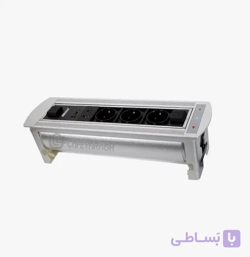 پریز برقی توکار تاچ ملونی 10054 — تصویر 1