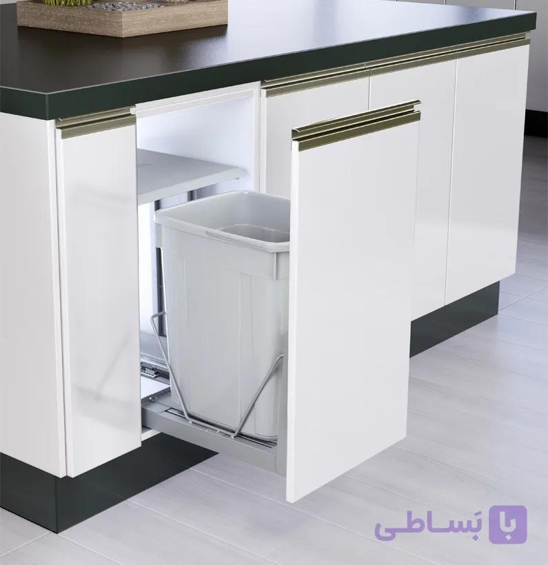 سطل زباله کابینتی ادلان مدل 840 — تصویر 1